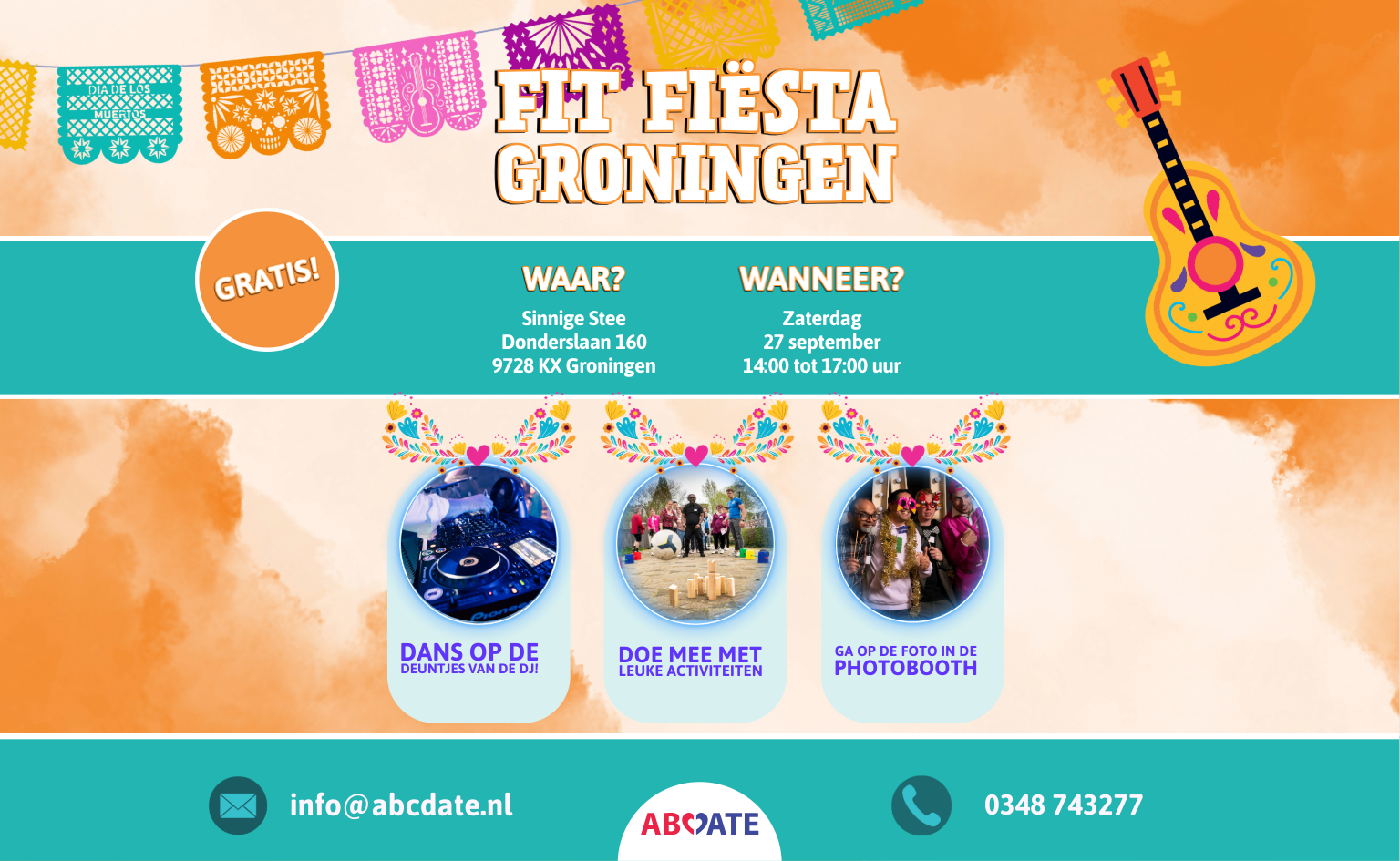 Meld je hier aan voor het Fit Fiësta in Groningen!
